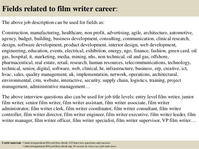 writer statement film writer statement film